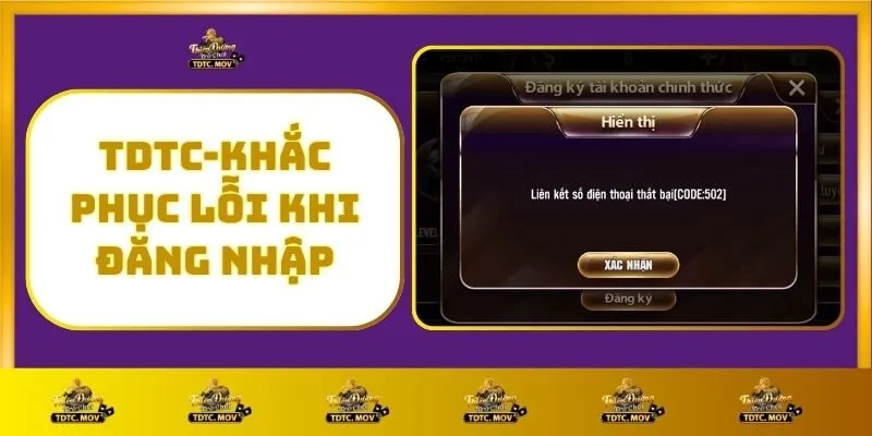 Đăng Nhập TDTC Mới Nhất – Đảm Bảo Trải Nghiệm Mượt Mà 2 TDTC - Khắc Phục Lỗi Khi Đăng Nhập