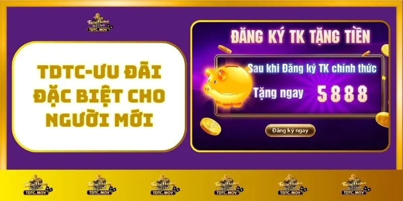 Hướng Dẫn Đăng Ký TDTC – Trải Nghiệm Cổng Game Mới Lạ 1 TDTC - Ưu Đãi Đặc Biệt Cho Người Mới
